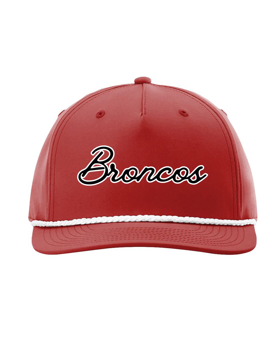 Broncos Script Rope Hat - Puff Embroidery